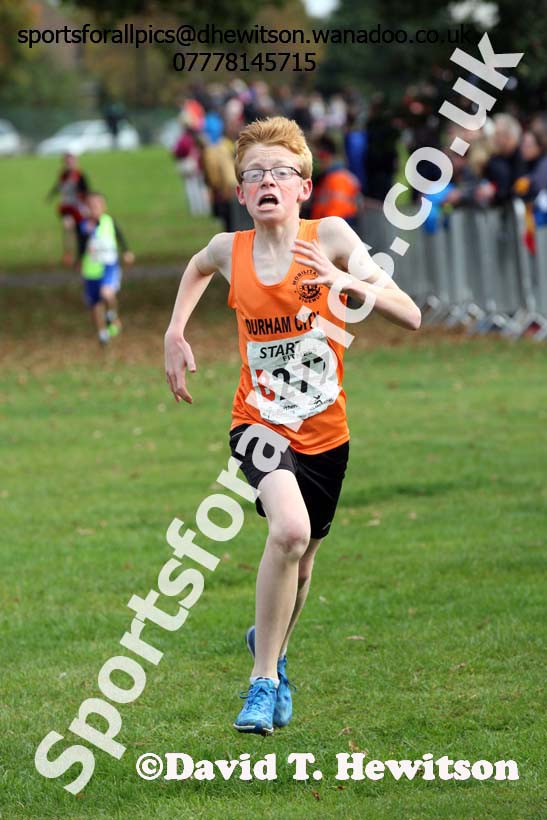 Boys under-13s Northern Cross Country Relays, Graves Park, Sheffield. Photo: David T. Hewitson/Sports for All Pics